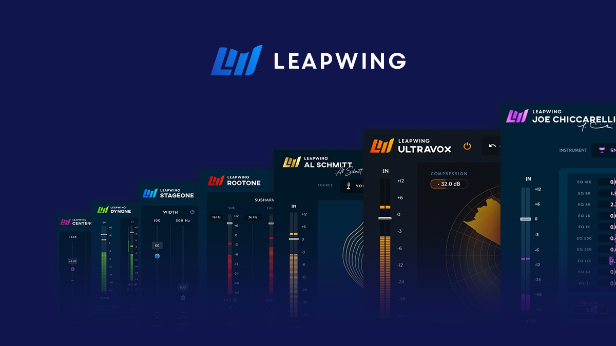 Save up to 50% on Leapwing Audio’s unique processors for audio professionals