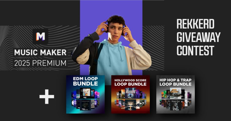 Giveaway Contest: Win Magix Music Maker 2025 Premium + 3 Loop Bundles (3x)