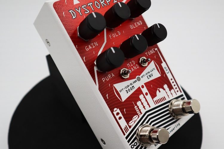 Noise Engineering launches Dystorpia futuristic fuzz and distortion pedal