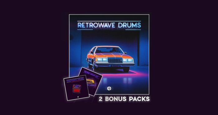 OST Audio Retrowave Drums