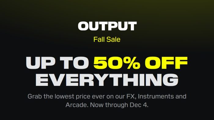 Output Fall Sale 2024