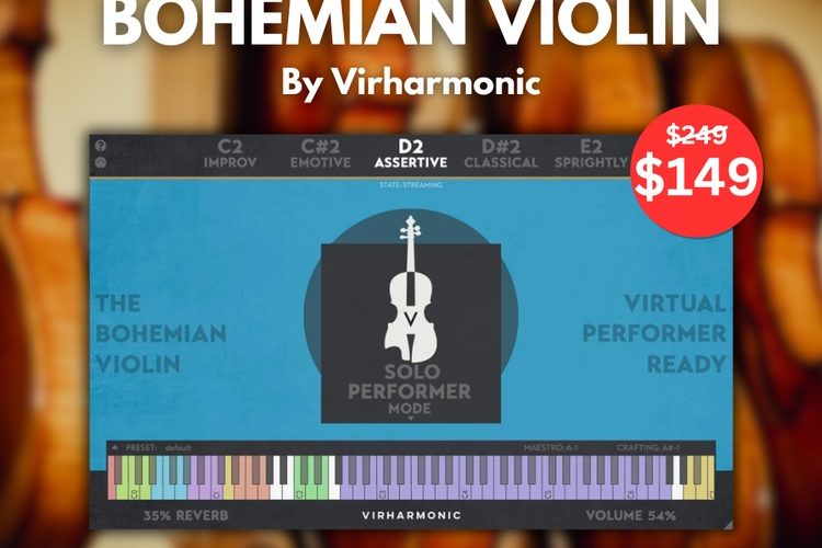 Save 40% on Virhamonic’s Bohemian series virtual instruments