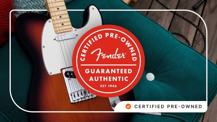 Reverb Fender Cerified Pre-Owned