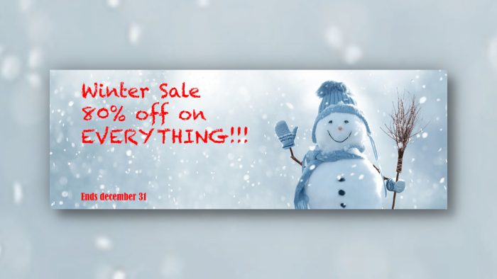 SampleTekk Winter Sale