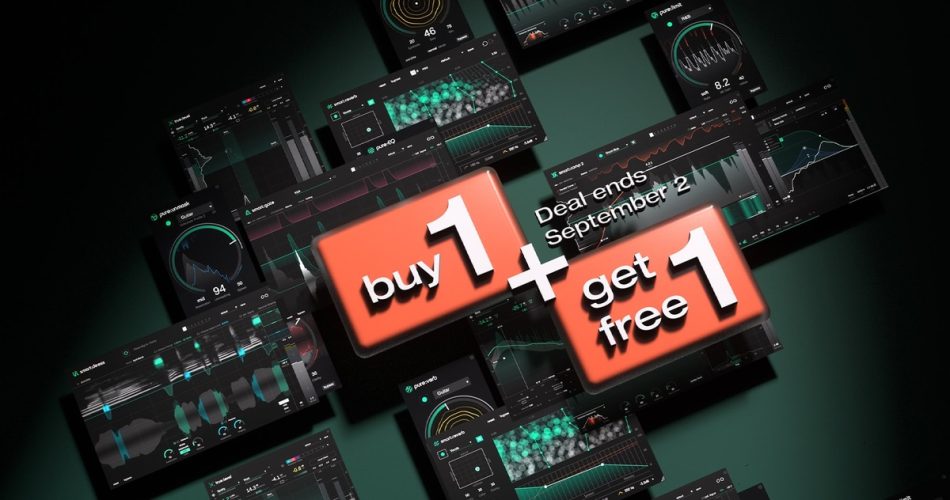 Sonible launches Buy 1 + Get 1 Free promotion on plugins