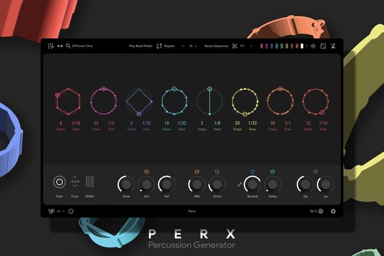 Thenatan Perx percussion generator