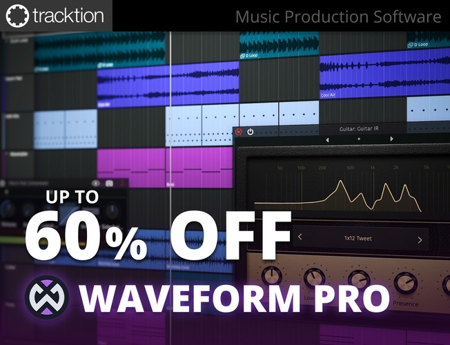 Tracktion Sizzling Summer Sale: Save up to 60% on Waveform and Bundles