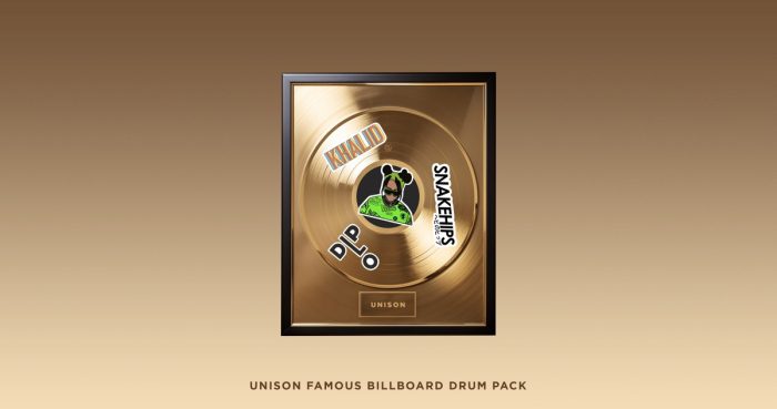 Unison Famous Billboard Drum Pack