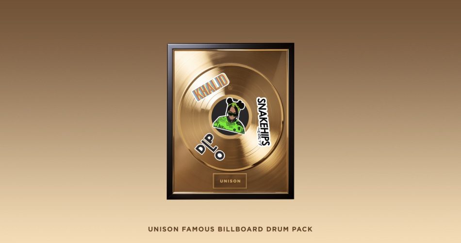 Unison releases Famous Billboard Drum Pack at intro offer