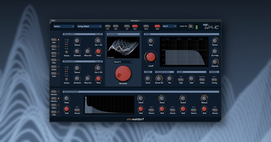 Waldorf releases Microwave 1 software synthesizer instrument