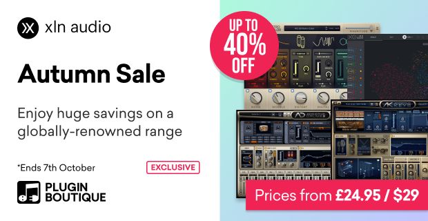 XLN Audio Autumn Sale