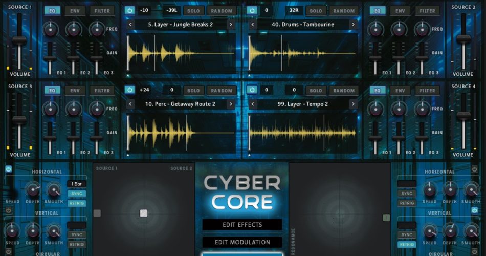 Zero-G releases Cyber Core for Kontakt by Ergo Kukke