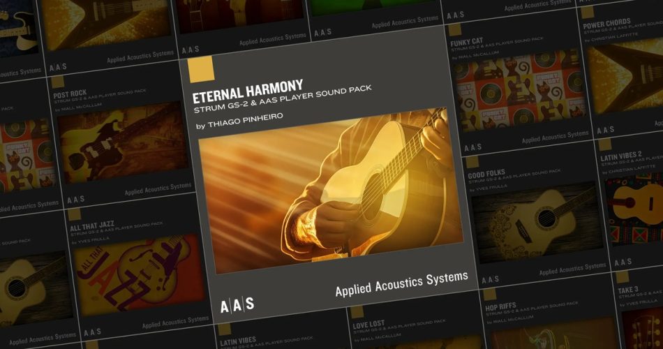 Applied Acoustics Systems launches Eternal Harmony for Strum GS-2 & AAS Player