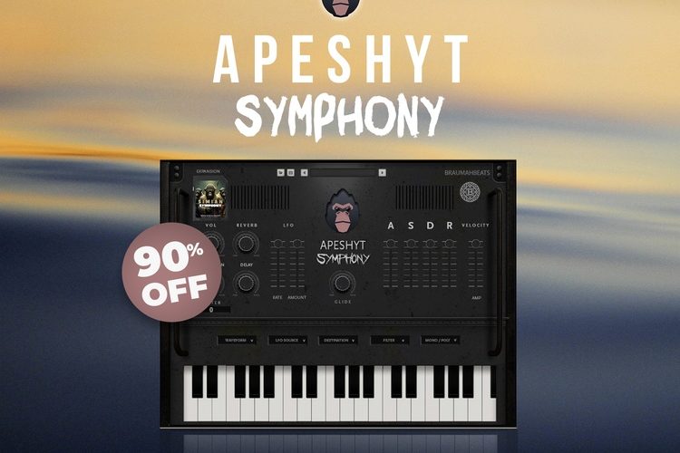 Save 90% on Apeshyt Symphony virtual instrument by Braumah Beats