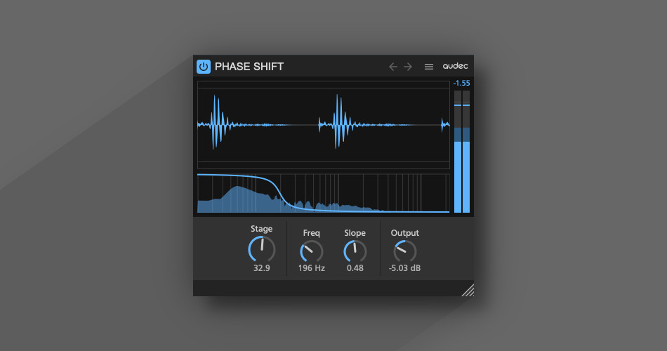 Audec releases Phase Shift effect plugin for Mac