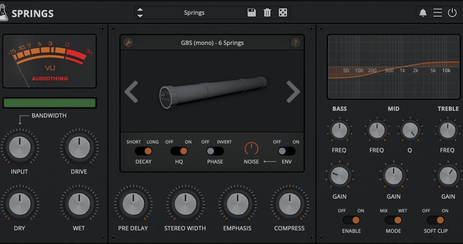 AudioThing updates Springs to v1.3.4 with new spring reverb models