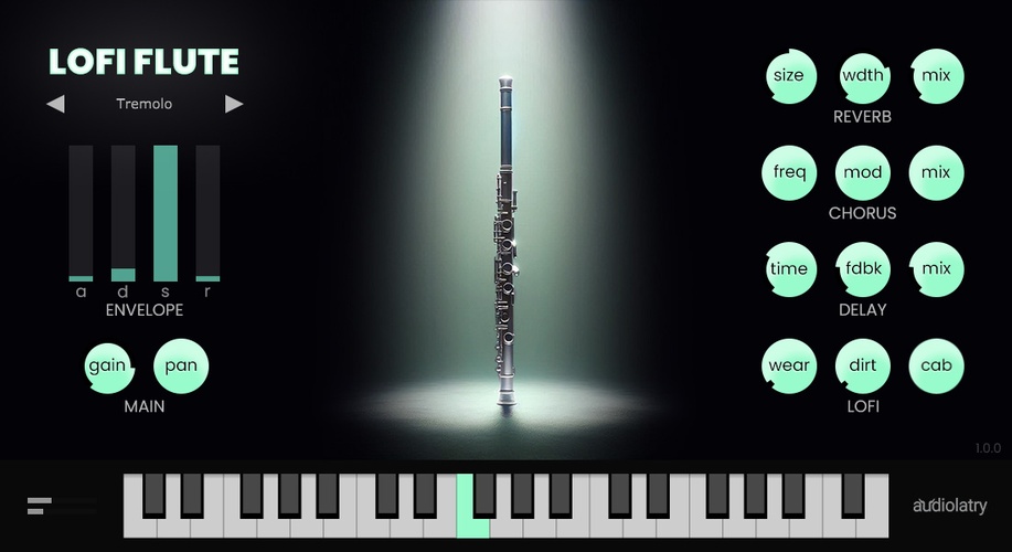 Audiolatry releases Lofi Flute free rompler instrument