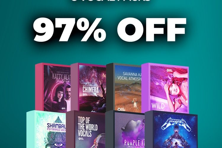 8 Vocal Packs Bundle by Black Octopus Sound on sale for $8 USD