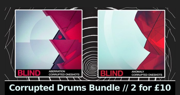 Blind Audio Corrupted Drums Bundle