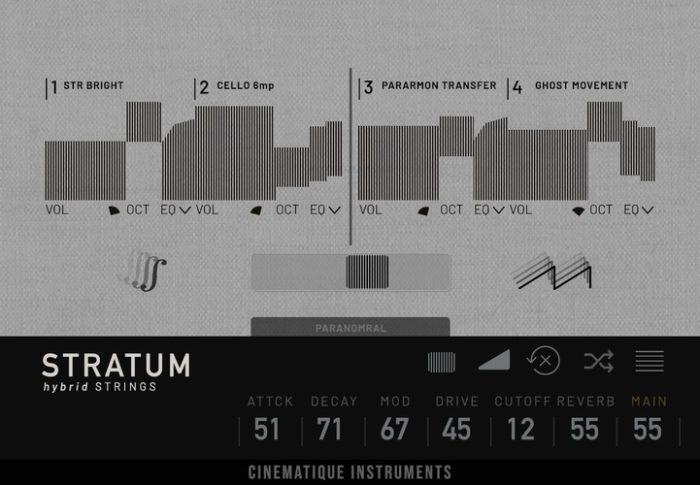 Cinematique Instruments Stratum Hybrid Strings