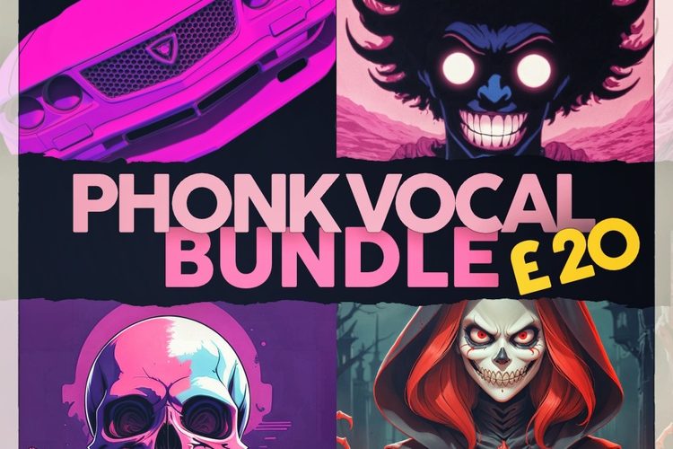 DABRO Music Phonk Vocal Bundle: 4 sample packs for £20 GBP