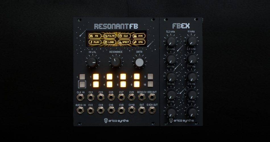 Erica Synths Graphic Resonant Filterbank