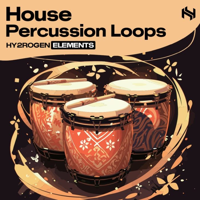 HY2ROGEN House Percussion Loops