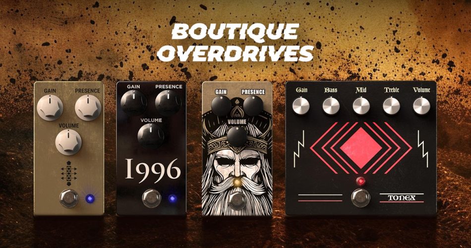 IK Multimedia Boutique Overdrives