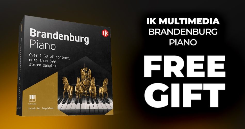 FREE: Brandenburg Piano by IK Multimedia (limited time)