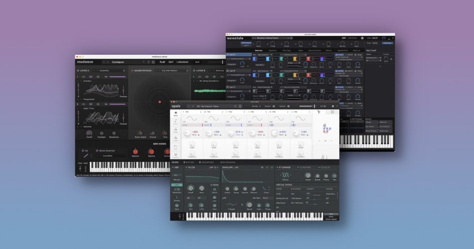 Save 50% on KORG’s opsix, wavestate and modwave synthesizer plugins