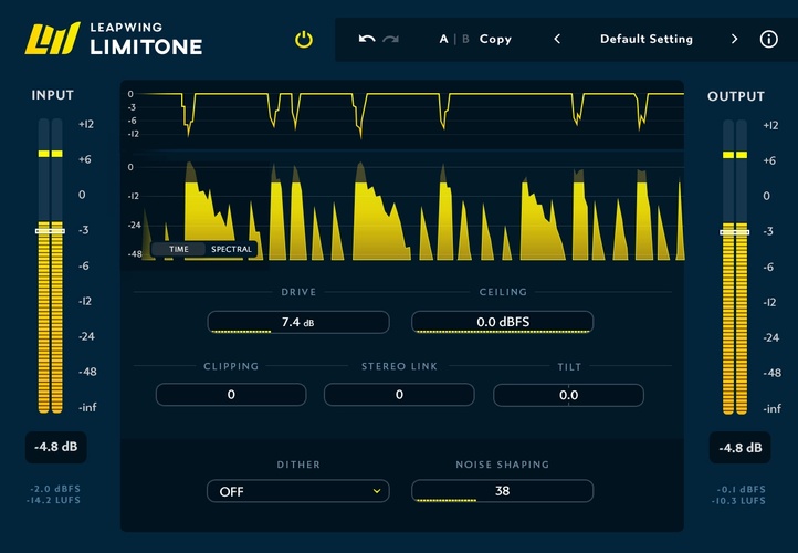 Save 50% on LimitOne effect plugin by Leapwing Audio