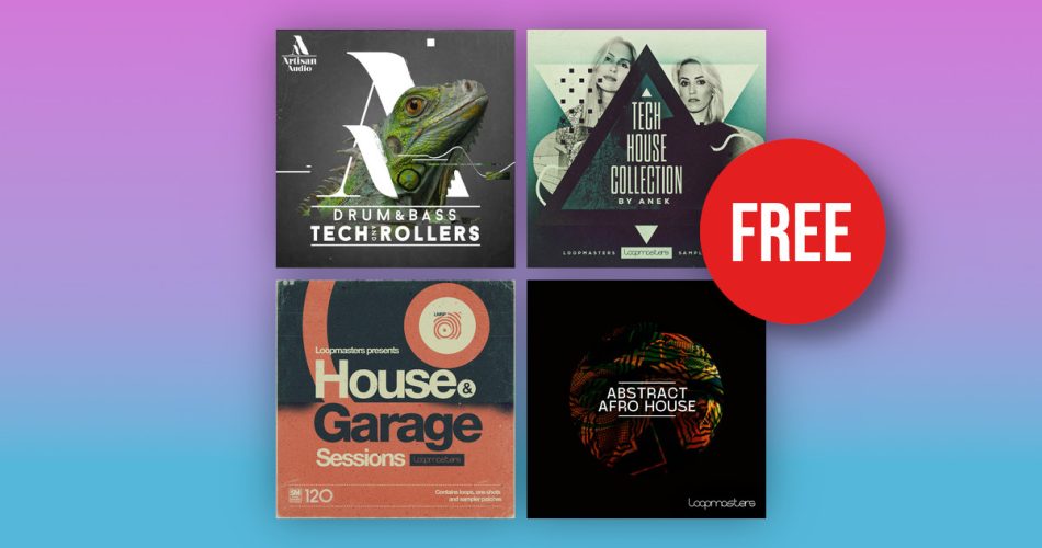 Loopmasters x Beatport: Download 4 sample packs for FREE