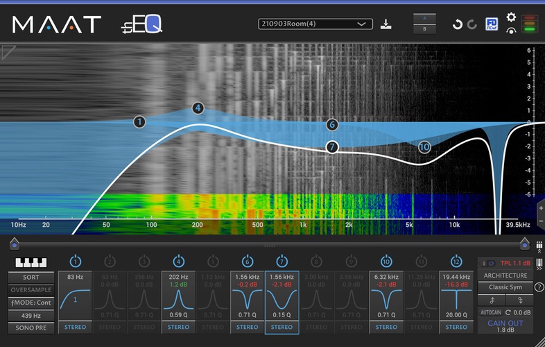 MAAT updates thEQblue to v5 with Apple Silicon support