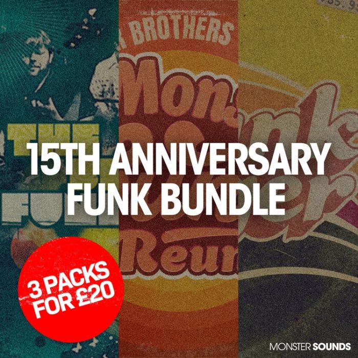 Monster Sounds 15 Year Anniversary Funk Bundle