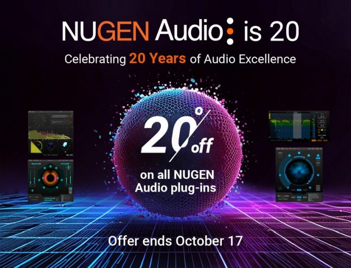 NUGEN Audio 20 year