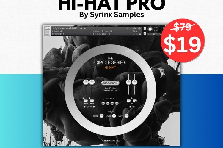 Save 76% on The Circle Series: Hi-Hats Pro by Syrinx Samples