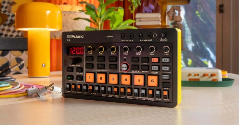 Roland launches P-6 Creative Sampler