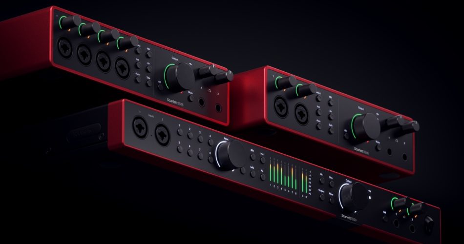 Focusrite introduces new Scarlett 16i16, 18i16, and 18i20