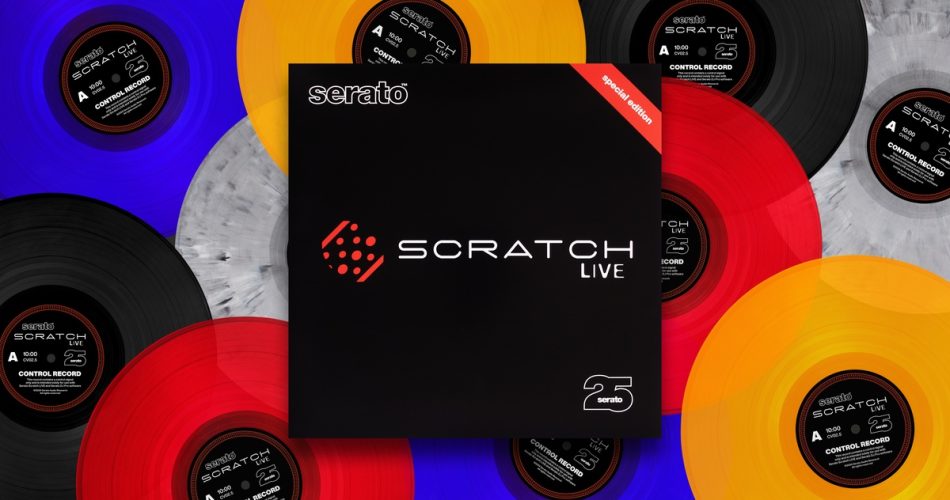 Serato 25 Year Scratch Live Control Vinyl