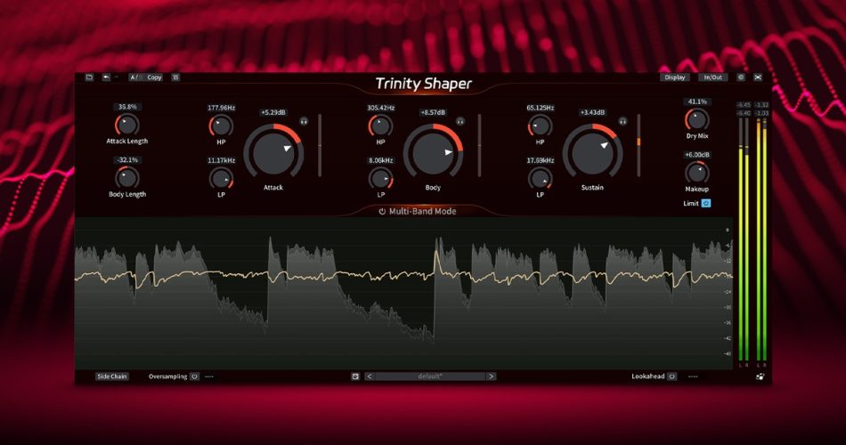 Plugin Alliance releases Trinity Shaper transient shaper plugin