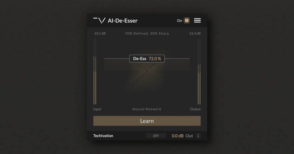 Techivation releases AI-De-Esser effect plugin at intro offer