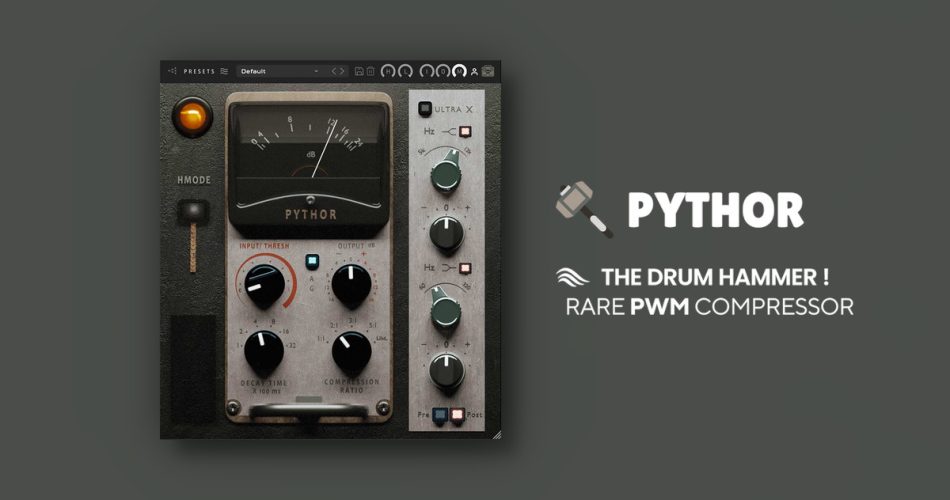 Tone Empire releases Pythor PWM compressor + EQ channel plugin