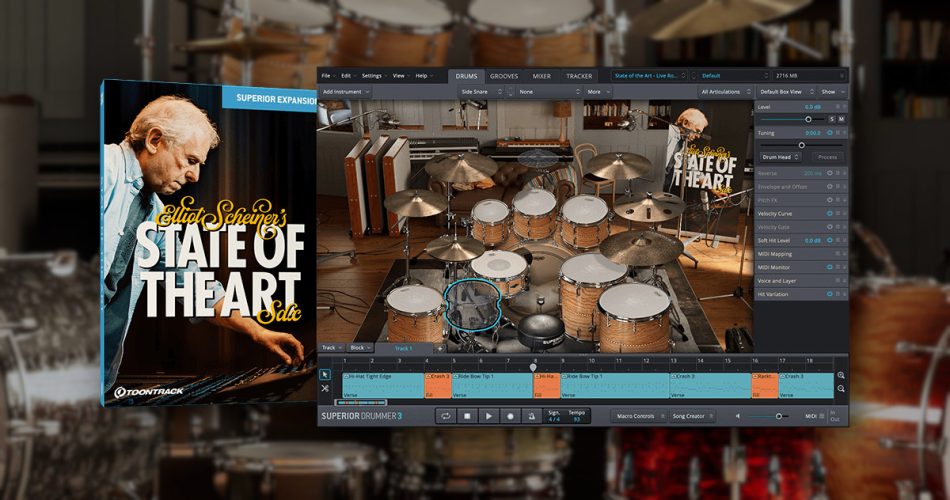 Toontrack releases State of the Art SDX by Elliot Scheiner