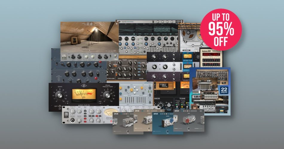 Universal Audio Manufacturer Focus Sale: Save up to 95% on plugin bundles