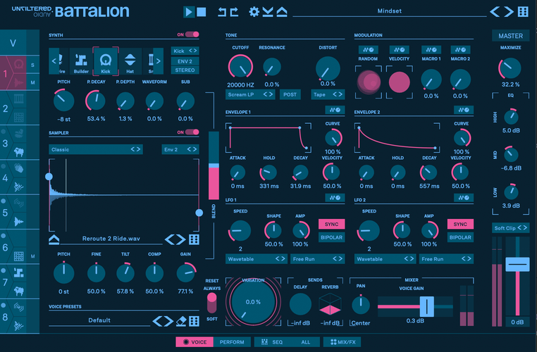 Review: Battalion drum machine by Unfiltered Audio