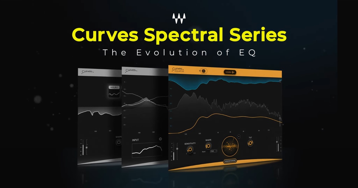 Waves Audio introduces Curves Spectral EQ plugin series