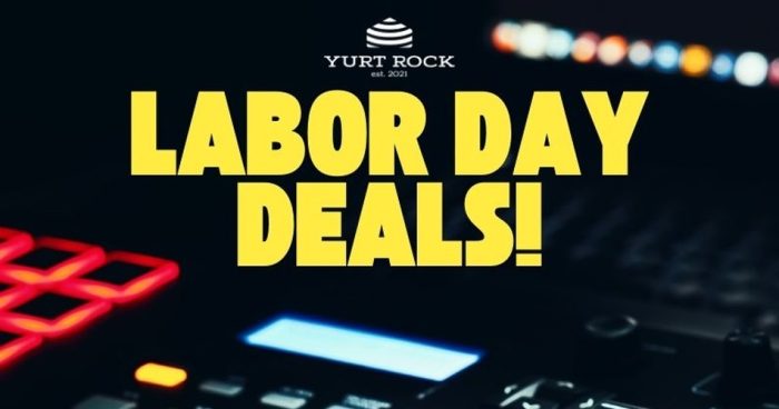 Yurt Rock Labor Day Deals