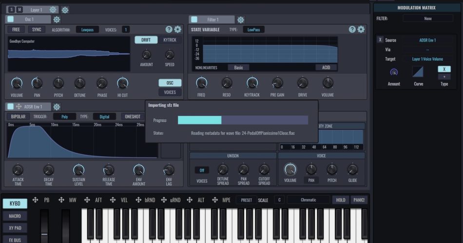 KV331 Audio updates SynthMaster 3 software synthesizer to v3.0.3