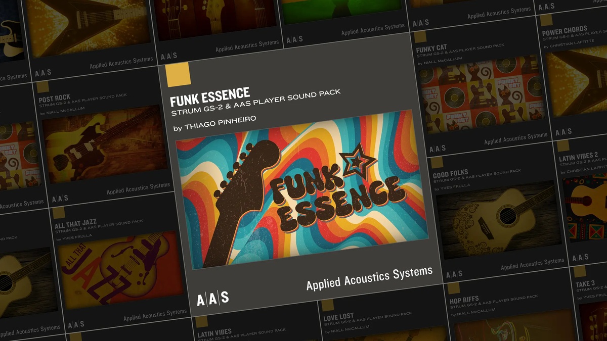 Applied Acoustics Systems releases Funk Essence for Strum GS-2 & AAS Player