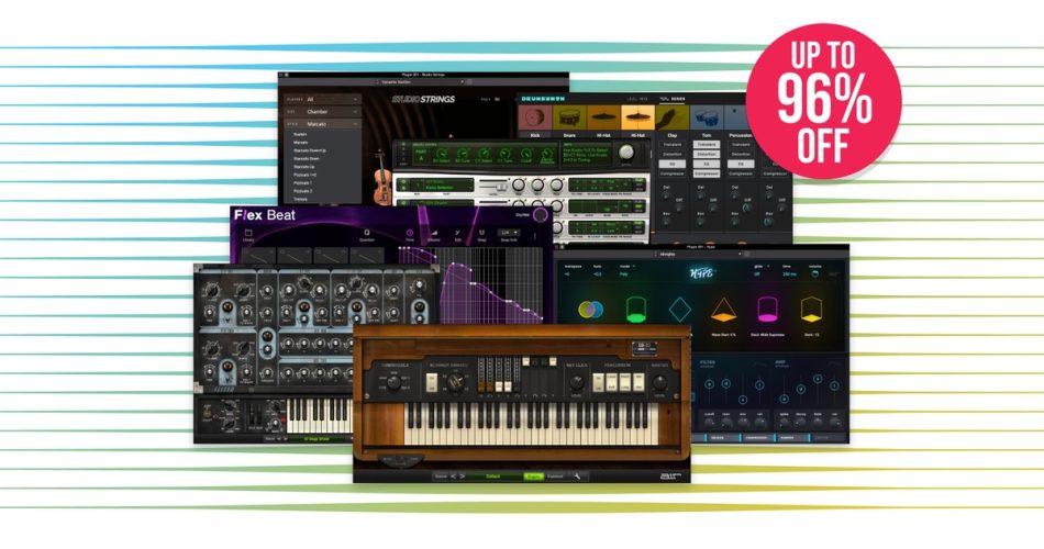 Save up to 96% on AIR Music Technology instruments & effects